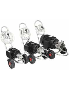 Pompa inox volumetrica autoadescante a girante flessibile...